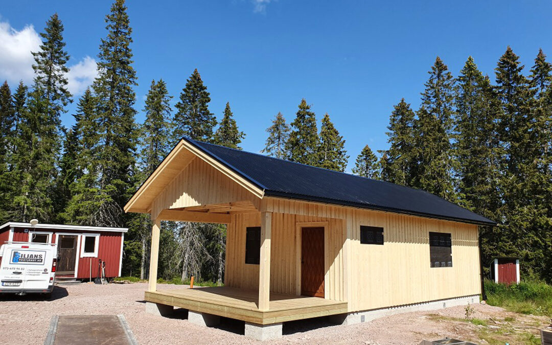 Stuga, Garberg