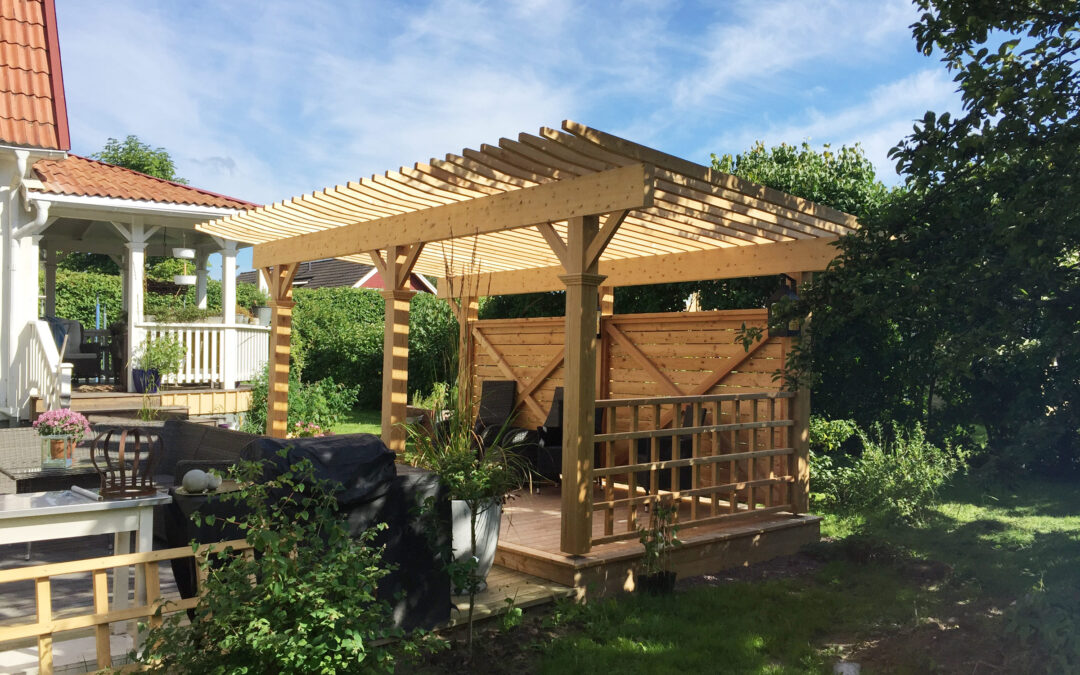 Pergola lärkträ